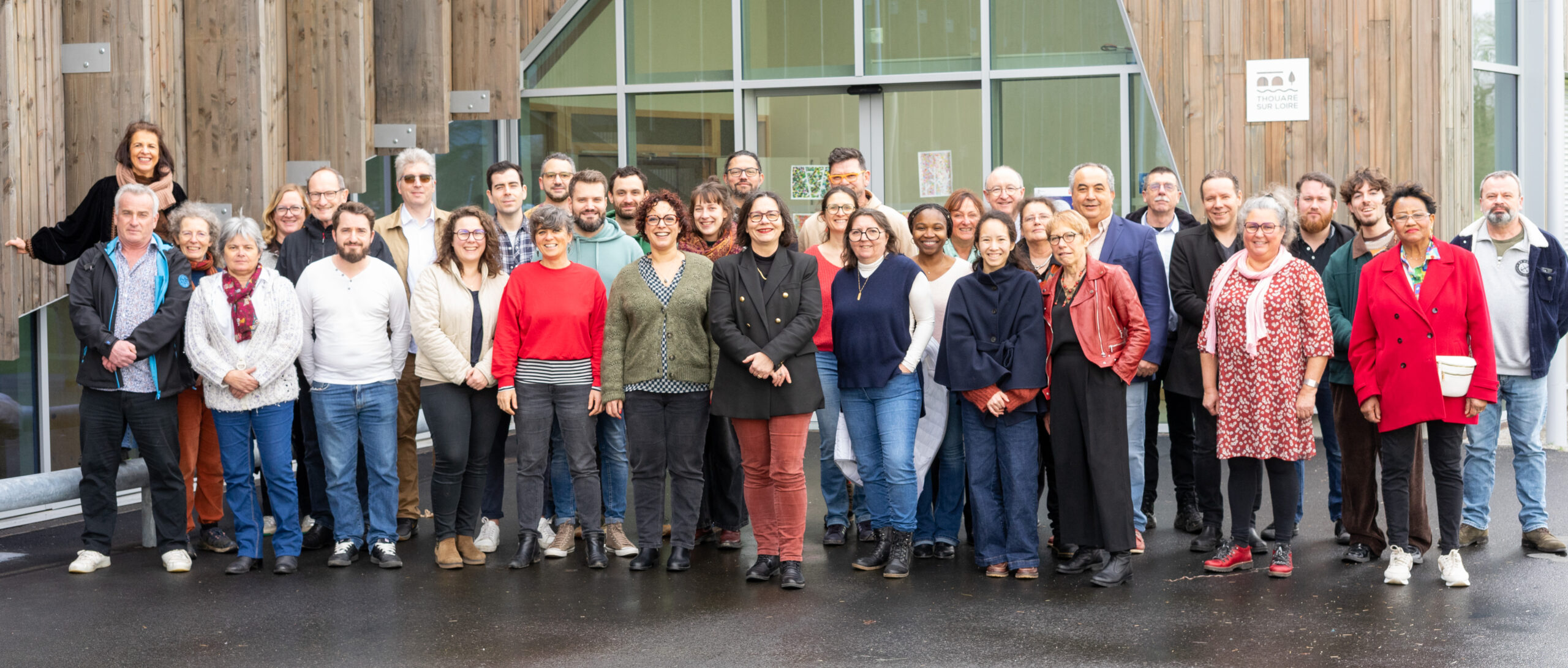 Les 35 colistiers de la liste Vivre Ensemble à Thouaré